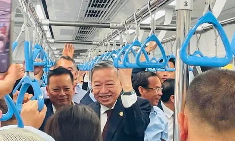 Tổng bí thư Tô Lâm trải nghiệm Metro số 1 - biểu tượng khát vọng vươn cao, hội nhập của TP. HCM