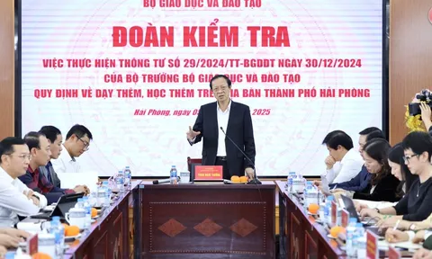 Bộ GD&ĐT đề nghị địa phương hỗ trợ thủ tục đăng kí dạy thêm, học thêm