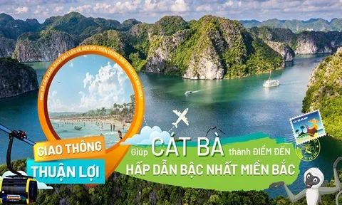 Giao thông thuận lợi giúp Cát Bà thành điểm đến hấp dẫn bậc nhất miền Bắc