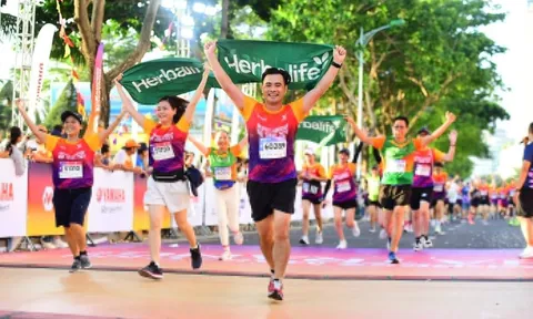 Herbalife Việt Nam đồng hành giải marathon Hải Phòng lần 2 liên tiếp