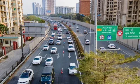 Hôm nay 3-5, dự kiến khoảng 140.000 phương tiện qua cao tốc Pháp Vân - Cầu Giẽ