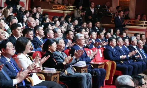 Tổng Bí thư Tô Lâm dự chương trình hòa nhạc hữu nghị Việt Nam - Kazakhstan