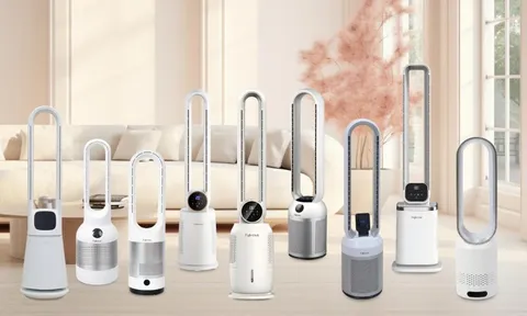 “Giải nhiệt” mùa hè với quạt không cánh kiêm máy lọc không khí Fujihome
