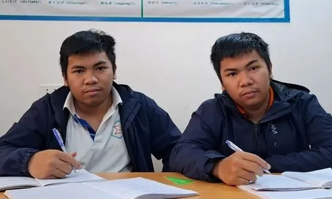Anh em sinh đôi ở Quảng Nam cùng giành Huy chương Vàng Olympic Toán