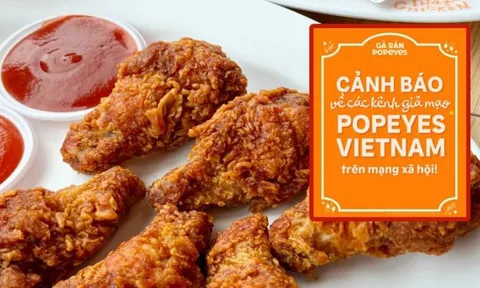 Thêm 1 hãng gà rán phải lên tiếng vì tình trạng giả mạo, mong khách hàng làm ngay việc này