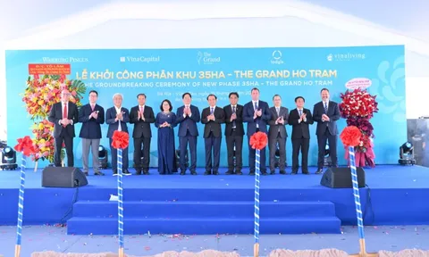 The Grand Ho Tram tổ chức lễ khởi công phân khu mới 35ha