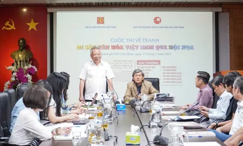Sinh viên Đại học Mỹ thuật TPHCM hào hứng với Cuộc thi vẽ tranh ‘Di sản văn hóa Việt Nam qua hội họa’