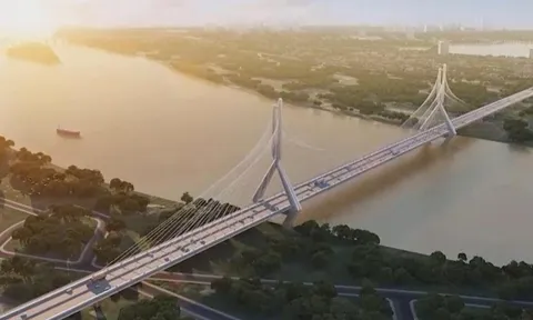 "Siêu" cầu dây văng 20.000 tỷ của Hà Nội khởi công, biểu tượng rồng bay cao trong Kỷ nguyên vươn mình