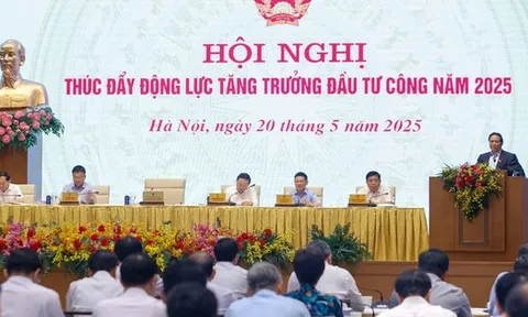 Thủ tướng chủ trì Hội nghị thúc đẩy động lực tăng trưởng đầu tư công