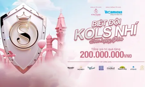 Top 30 biệt đội KOLS nhí 2024 bùng nổ visual