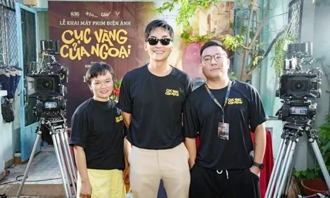 Khương Ngọc trở lại với dự án điện ảnh "Cục vàng của ngoại"