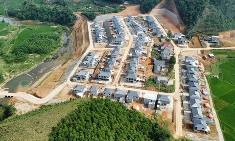 Khu tái định cư như khu du lịch sinh thái trên đồi cao
