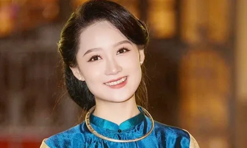 "BTV trẻ nhất Thời sự 19h" xuất hiện xinh đẹp sau sinh con