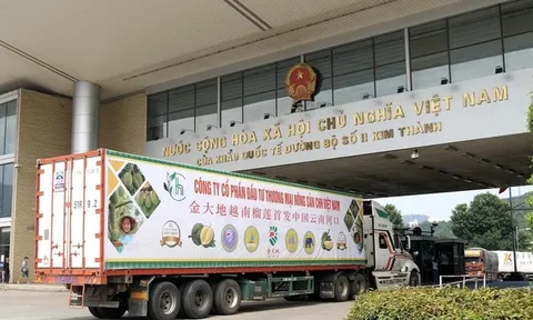 Thống nhất thiết lập “luồng xanh nông sản” Việt - Trung