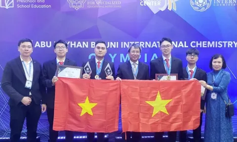 Học sinh Việt Nam giành ba huy chương vàng Hóa học quốc tế