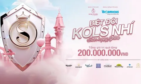 Top 30 biệt đội KOLS nhí 2024 bùng nổ visual