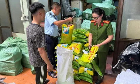 Giả thương hiệu gạo ST25, hai cửa hàng ở Hà Nội bị xử phạt, buộc tiêu hủy bao bì vi phạm