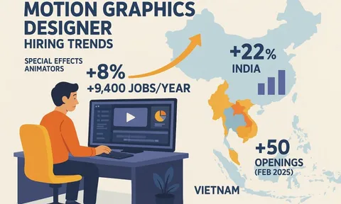 Gen Z chọn nghề 'hot' thời AI: Motion Graphics lên ngôi