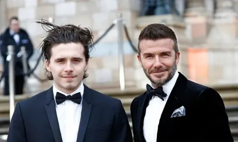 Phản ứng khó hiểu của con trai David Beckham khi bố được phong tước hiệp sĩ