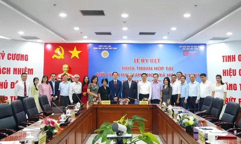 ĐH Duy Tân ký kết Thỏa thuận Hợp tác với Viện Hàn lâm Khoa học Xã hội Việt Nam