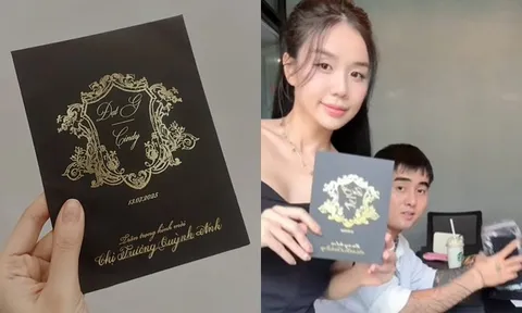 Ý nghĩa thiệp cưới màu đen của Đạt G, Cindy Lư
