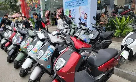 Thị trường xe máy Việt Nam tiếp đà tăng trưởng nhờ xe điện