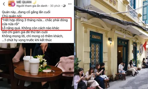 Quán cà phê nổi tiếng Hà Nội bỗng bị đồn đóng cửa vì "lỗ nặng", chủ quán hốt hoảng lên tiếng
