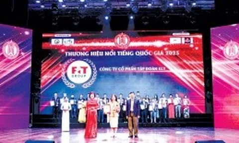 F.I.T Group được vinh danh Top 10 thương hiệu nổi tiếng quốc gia 2025