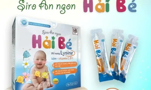 Thu hồi toàn quốc Siro ăn ngon Hải Bé vì là hàng giả