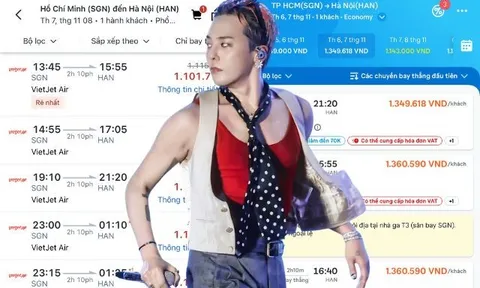 Vé máy bay đi Hà Nội tháng 11 rục rịch "căng" vì fan “anh Long” sợ chậm mất cơ hội hiếm