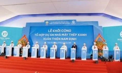 Khởi công siêu dự án Thép Xanh Xuân Thiện: Đòn bẩy công nghiệp hóa và kinh tế biển Nam Định