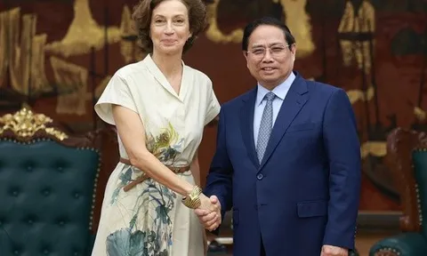Tổng Giám đốc UNESCO: Sẵn sàng cùng Việt Nam chia sẻ tầm nhìn chiến lược về văn hóa ra thế giới