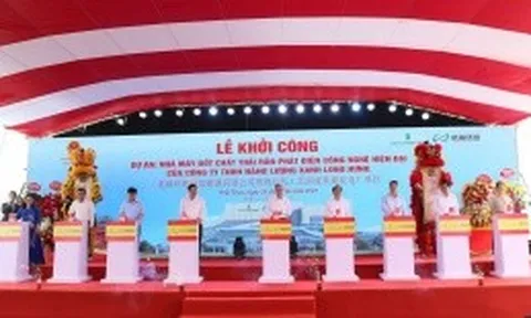 Thái Bình khởi công nhà máy đốt rác phát điện vốn đầu tư 2.500 tỷ đồng