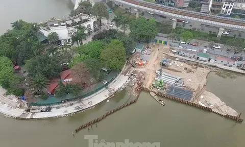 Hà Nội thu hồi bán đảo hồ Đống Đa để làm công viên, cây xanh