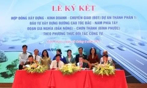 Bình Phước ký hợp đồng với Vingroup - Techtra xây dựng cao tốc Gia Nghĩa - Chơn Thành