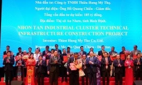 Bình Định tiếp tục thu hút nhiều chủ đầu tư thực hiện dự án cụm công nghiệp