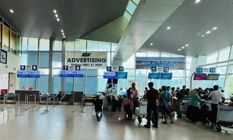 Nhà ga sân bay Thọ Xuân sau khi hoàn thành cải tạo
