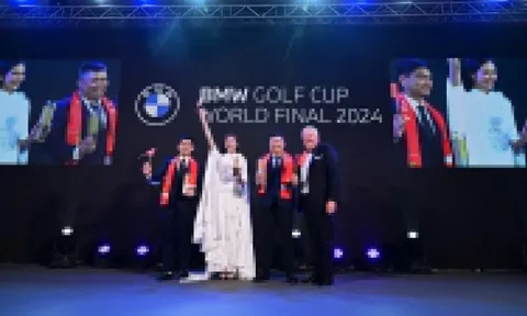 Đại diện Việt Nam vô địch toàn đoàn BMW Golf Cup - World Final 2024