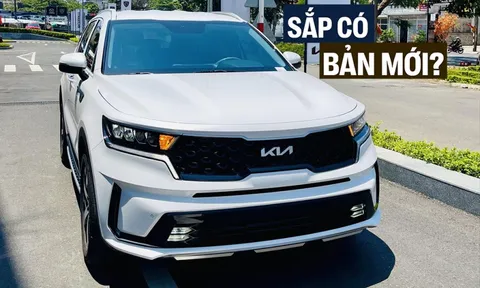 Kia Sorento giảm giá còn từ 879 triệu đồng tại đại lý, đua giá với Santa Fe nhưng VIN 2025