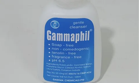 Gammaphil – sữa rửa mặt quen thuộc bất ngờ bị đưa vào danh sách thu hồi