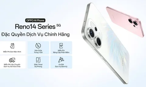 OPPO giới thiệu hệ sinh thái dịch vụ hậu mãi cho người dùng Reno 14