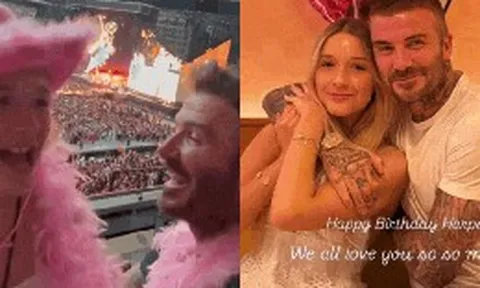 Harper Beckham thành thiếu nữ thật rồi: Không còn thích bố hôn môi, chụp ảnh cũng giữ khoảng cách vừa phải