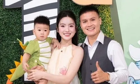 Sao Việt hội tụ mừng sinh nhật con trai Quang Hải