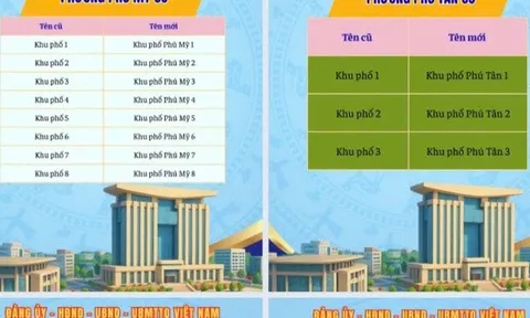 Phường Bình Dương, TP HCM chính thức đổi tên các khu phố