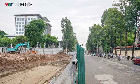 Tăng tốc thi công đường Hùng Vương trước thềm Đại lễ 2/9