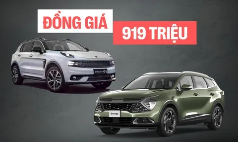 Đồng giá 919 triệu đồng, chọn Lynk & Co 01 bản 'base' hay Kia Sportage bản máy xăng 2.0L gần cao nhất