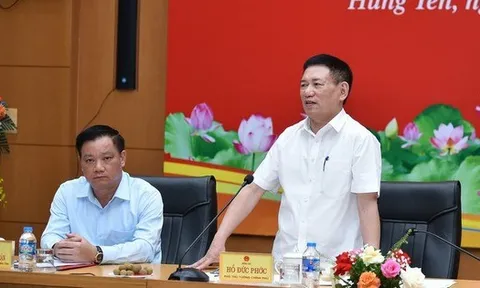 Phó Thủ tướng Hồ Đức Phớc giao nhiệm vụ cho tỉnh Hưng Yên