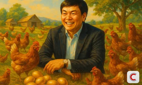 Đàn gà của tỷ phú Trần Đình Long đẻ 1 triệu quả trứng mỗi ngày, lợi nhuận tăng trưởng 135%