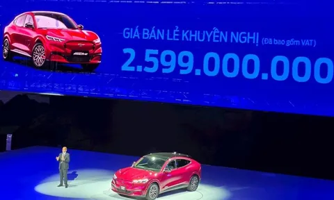 Ford chốt giá xe điện Mustang Mach E 2,6 tỷ đồng tại Việt Nam
