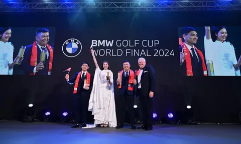 Đại diện Việt Nam vô địch toàn đoàn BMW Golf Cup - World Final 2024